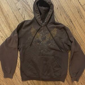 western vintage hoodie